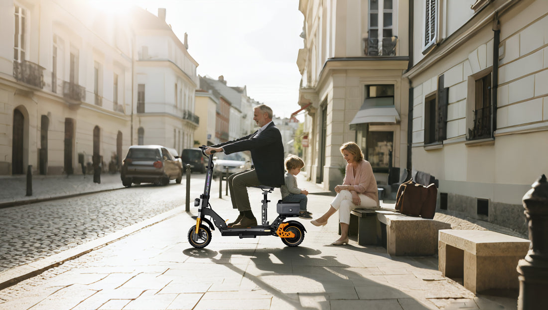 La trottinette électrique longue portée de 80 km qui révolutionne la mobilité urbaine