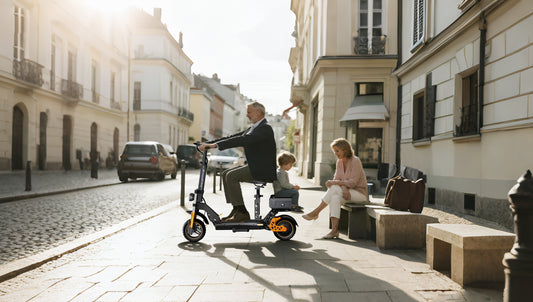 La trottinette électrique longue portée de 80 km qui révolutionne la mobilité urbaine