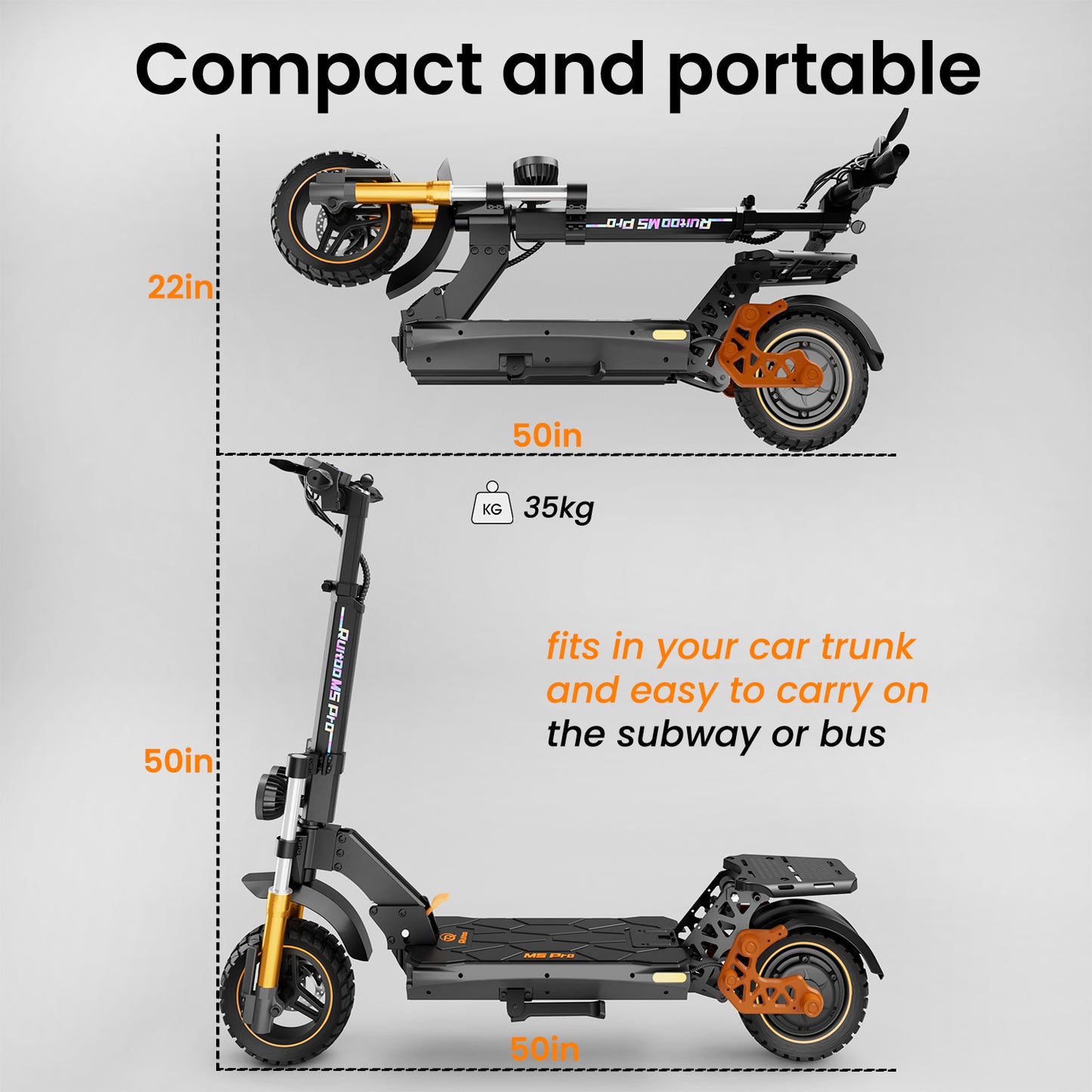 Ruitoo M5 Pro Electric Scooter