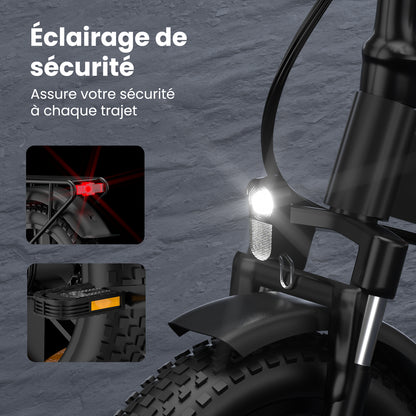 Ruitoo E20 PRO Vélo Électrique Pliant