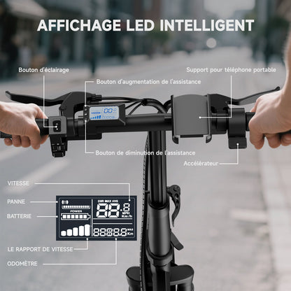 Ruitoo T14 Vélo Électrique Pliable