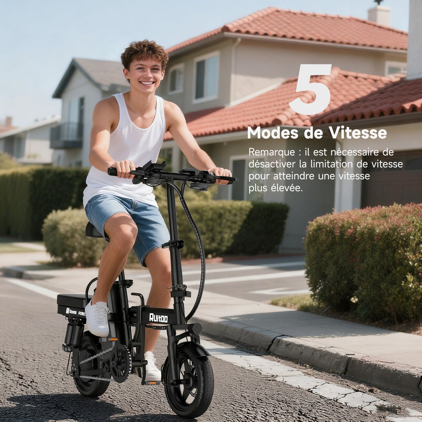 Ruitoo T14 Vélo Électrique Pliable