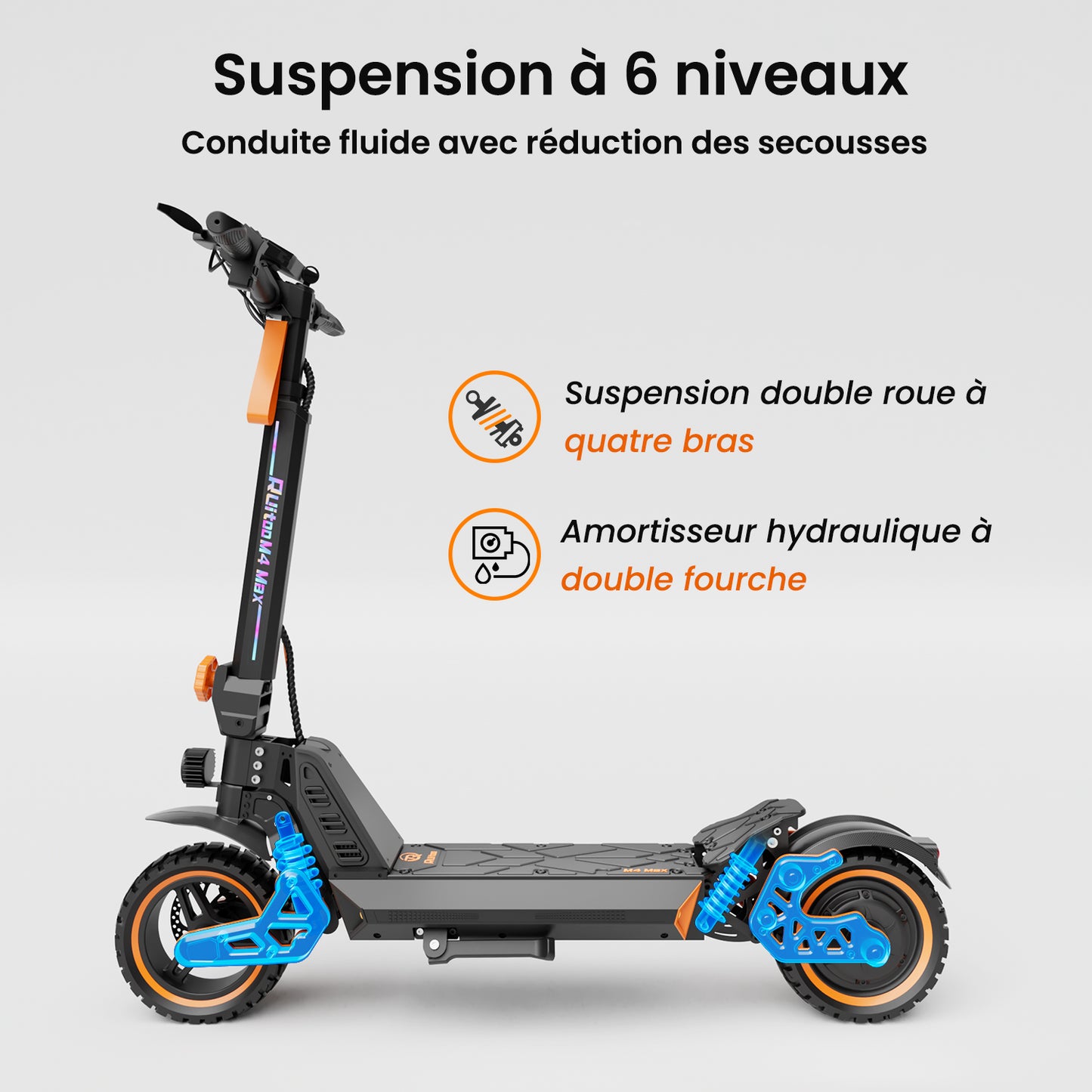 Ruitoo M4 Max Trottinette Électrique Adulte