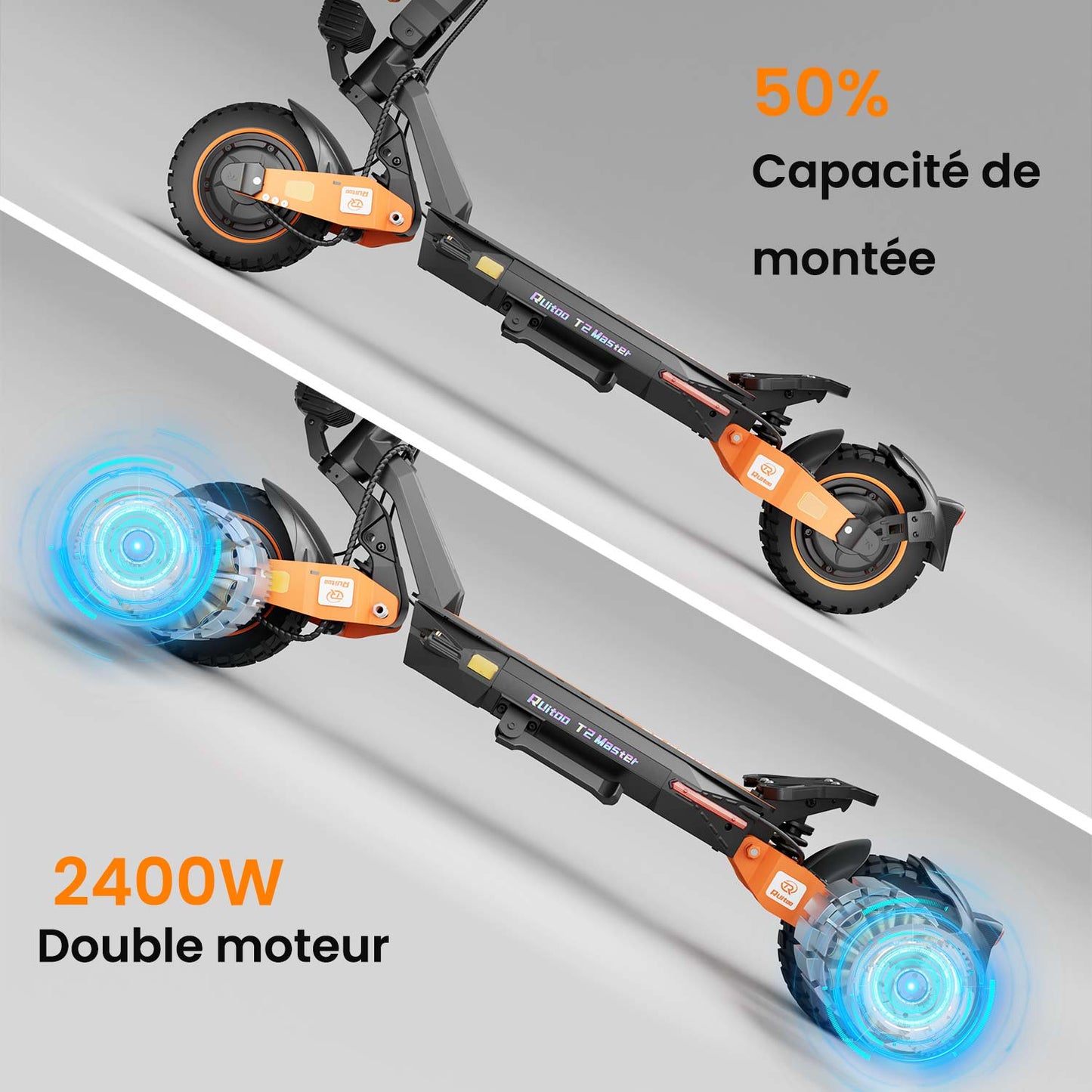 Ruitoo T2 Master Trottinette Électrique Tout-Terrain