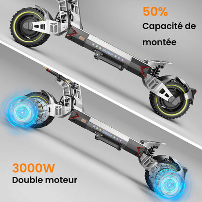 Ruitoo T3 Max Trottinette électrique tout-terrain